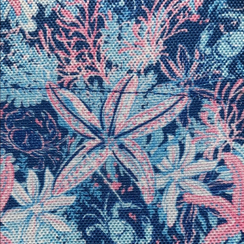 NWT Simply Southern The Pawsome  Blue & Pink Starfish Coastal Pet Bandana